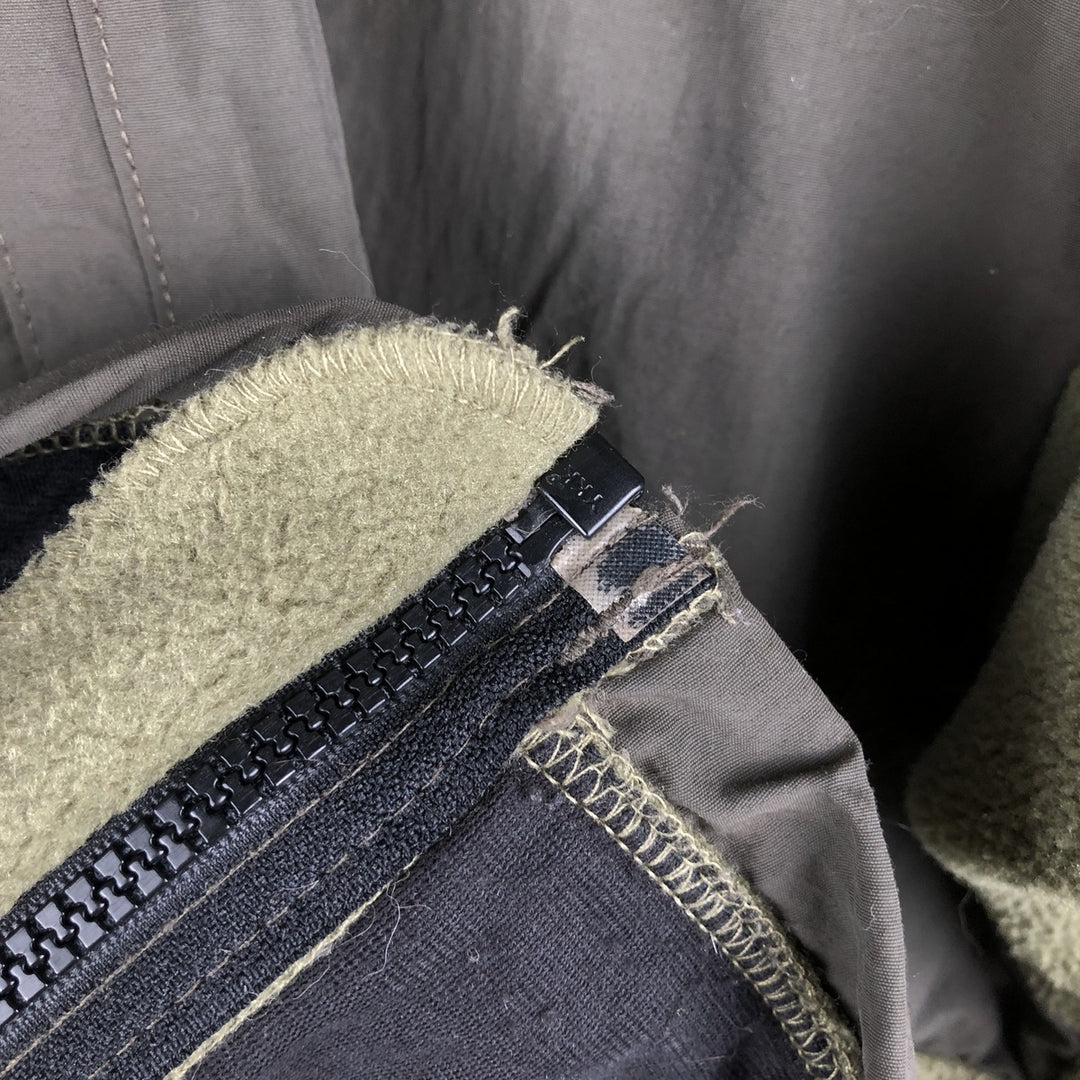 THE NORTH FACE Denali Jacket, Nylon x Fleece Jacket, Men's L size recycled polyester dark green Vintage Second Hand