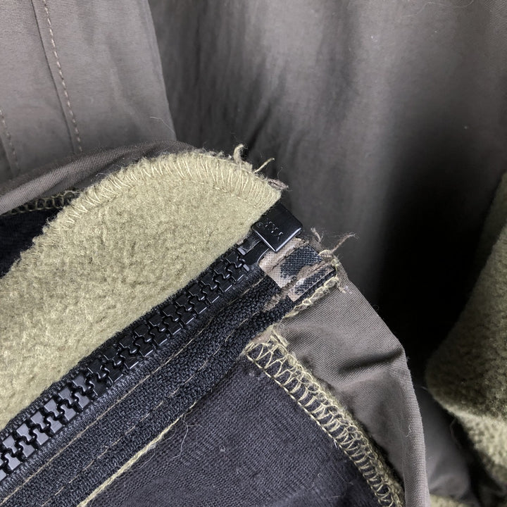 THE NORTH FACE Denali Jacket, Nylon x Fleece Jacket, Men's L size recycled polyester dark green Vintage Second Hand