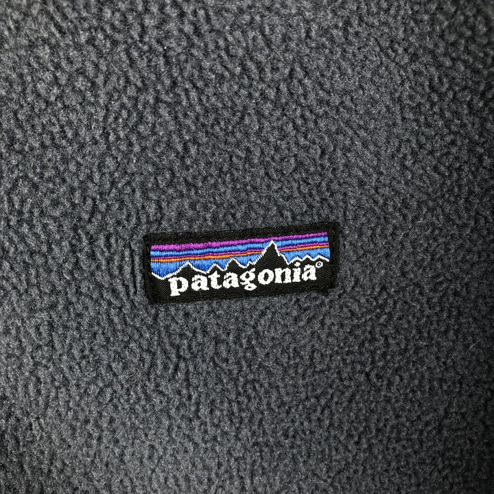 2000'S Patagonia Synchilla Half-Zip Fleece Pullover (25736F7), Men's Size Medium polyester Blue type light blue Vintage Second Hand