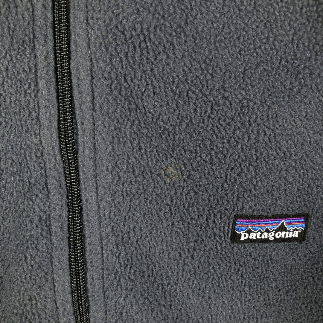 2000'S Patagonia Synchilla Half-Zip Fleece Pullover (25736F7), Men's Size Medium polyester Blue type light blue Vintage Second Hand