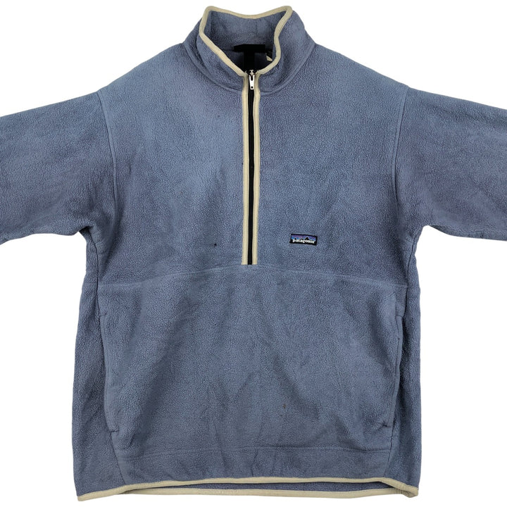 90s-00'S Patagonia Synchilla Fleece Pullover, Men's Size L polyester Blue type light blue Vintage Second Hand
