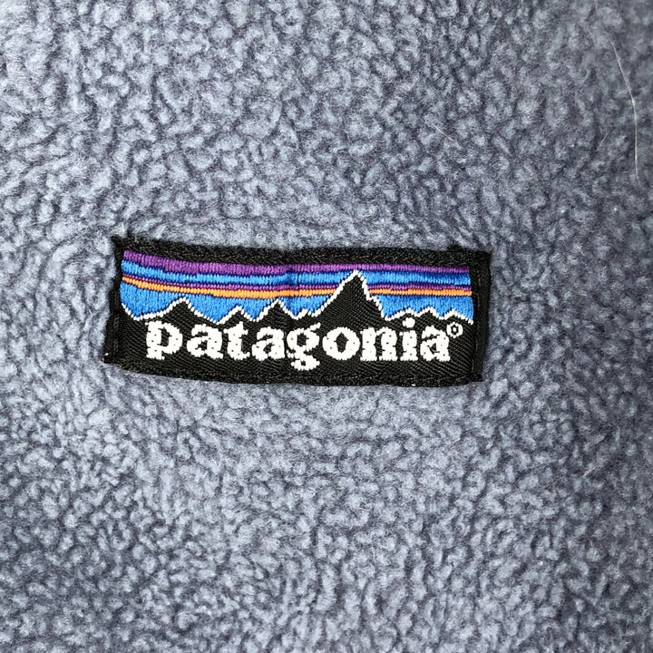 90s-00'S Patagonia Synchilla Fleece Pullover, Men's Size L polyester Blue type light blue Vintage Second Hand