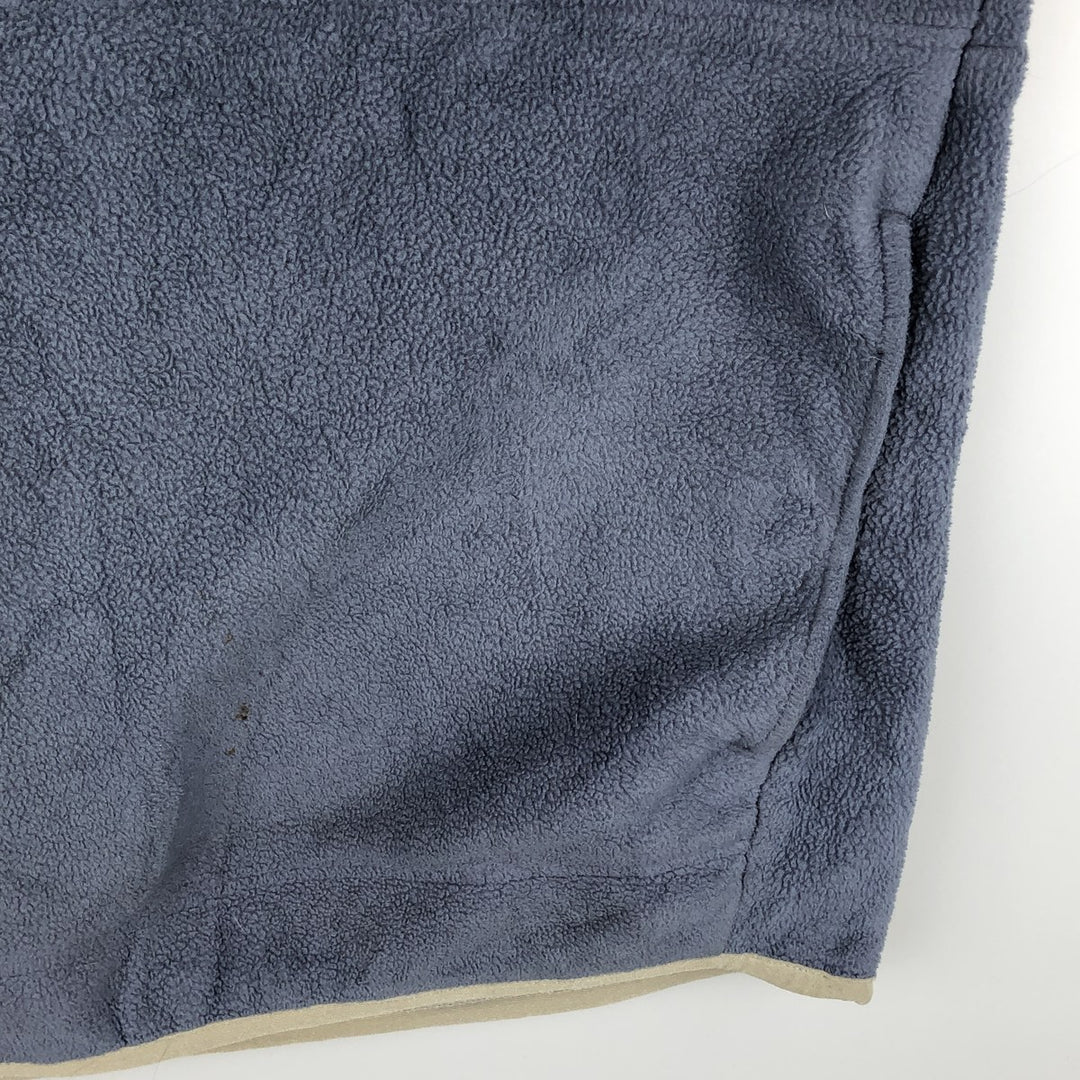 90s-00'S Patagonia Synchilla Fleece Pullover, Men's Size L polyester Blue type light blue Vintage Second Hand