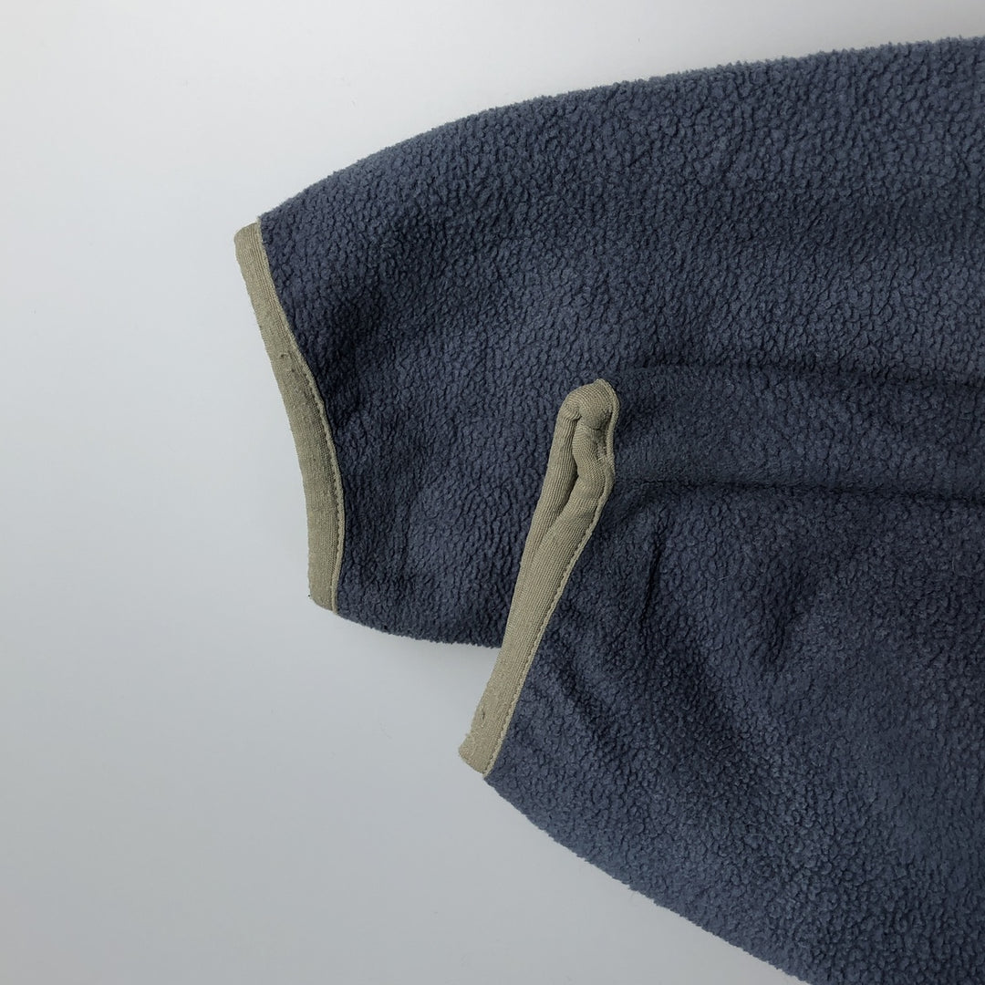 90s-00'S Patagonia Synchilla Fleece Pullover, Men's Size L polyester Blue type light blue Vintage Second Hand