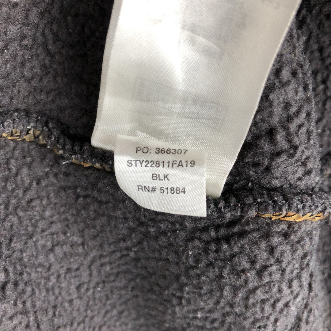 Patagonia Retro Pile Pullover 22811FA19 Half-Zip Pile Jacket, Men's Size L recycled polyester black type Vintage Second Hand