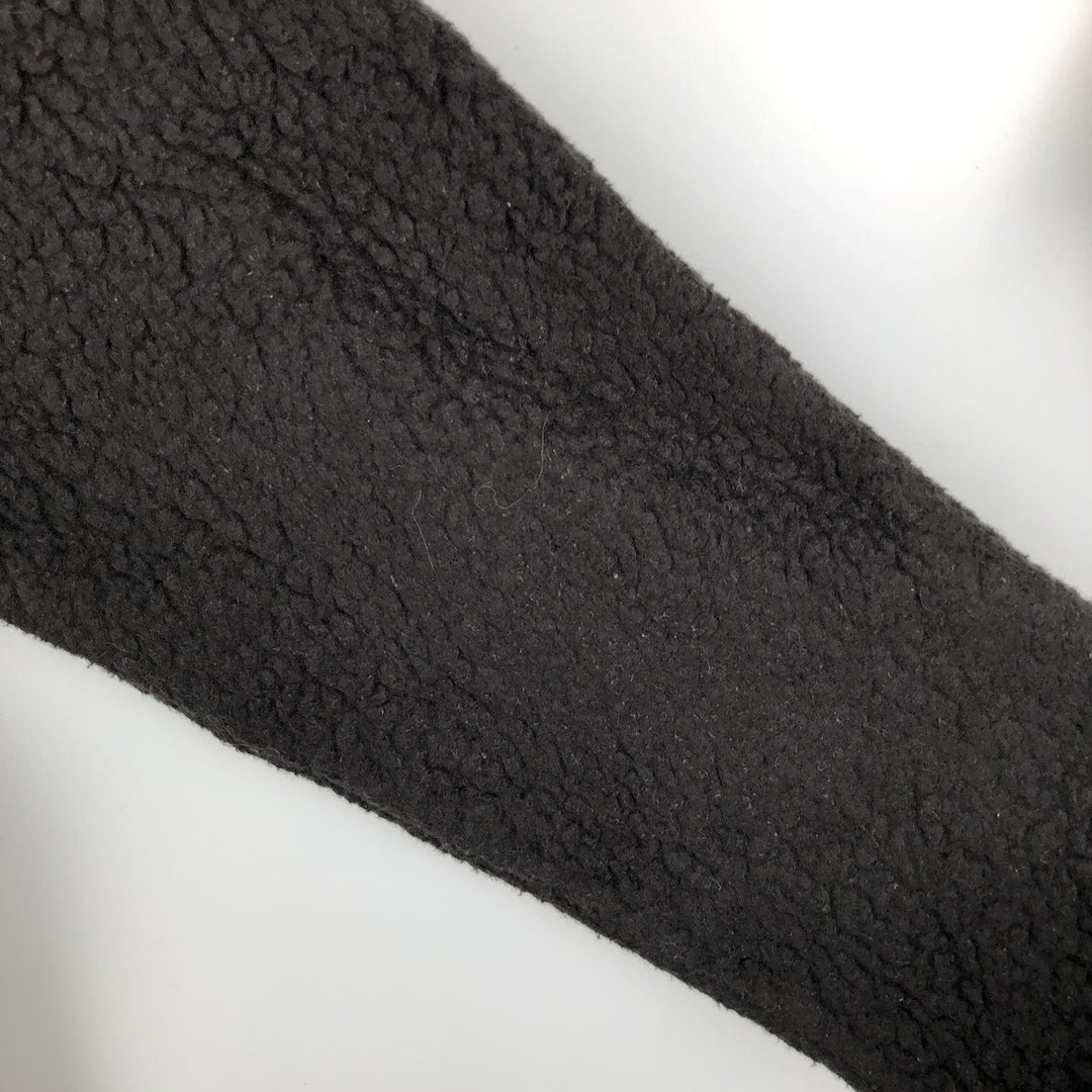 Patagonia Retro Pile Pullover 22811FA19 Half-Zip Pile Jacket, Men's Size L recycled polyester black type Vintage Second Hand