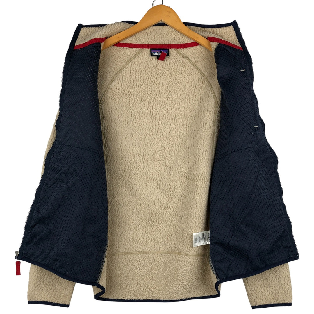 Patagonia Retro Pile Jacket 22801FA20, Men's Medium recycled polyester Beige type Vintage Second Hand