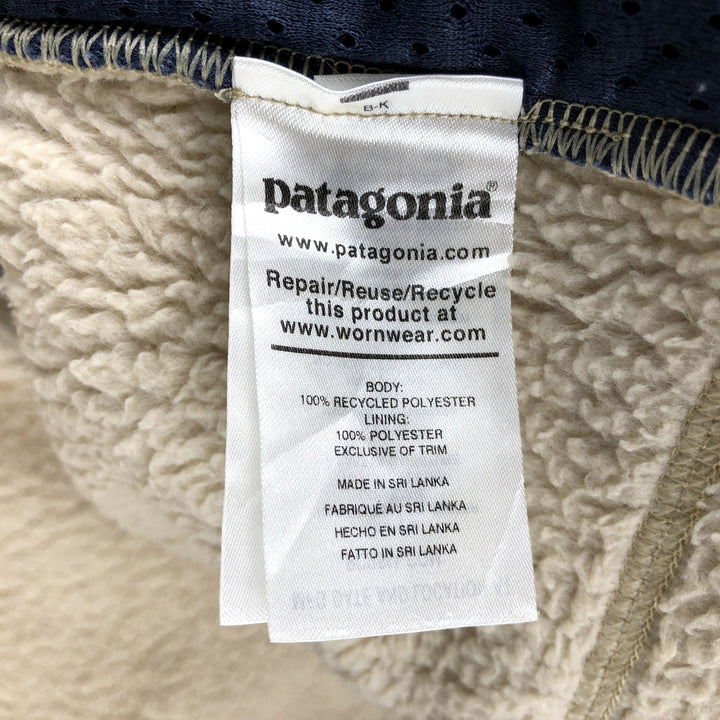 Patagonia Retro Pile Jacket 22801FA20, Men's Medium recycled polyester Beige type Vintage Second Hand