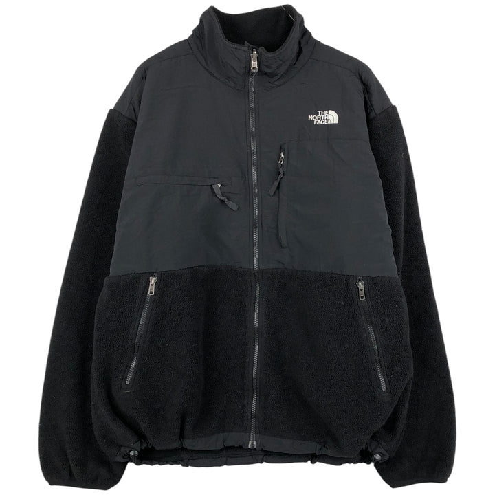 THE NORTH FACE Denali Jacket, Nylon x Fleece Jacket, Men's XL polyester black type Vintage Second Hand