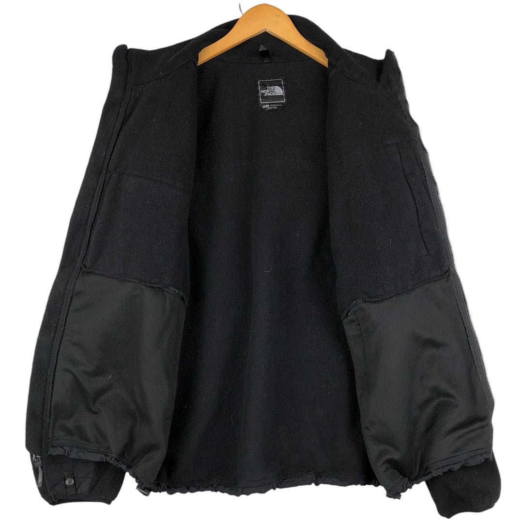 THE NORTH FACE Denali Jacket, Nylon x Fleece Jacket, Men's XL polyester black type Vintage Second Hand