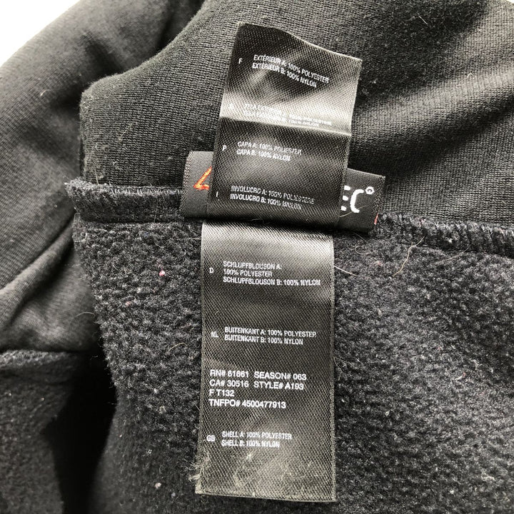 THE NORTH FACE Denali Jacket, Nylon x Fleece Jacket, Men's XL polyester black type Vintage Second Hand