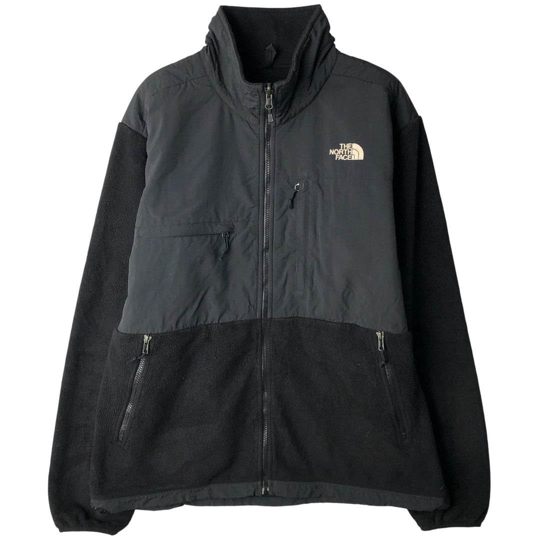 THE NORTH FACE Denali Jacket, Nylon x Fleece Jacket, Men's L size polyester black type Vintage Second Hand
