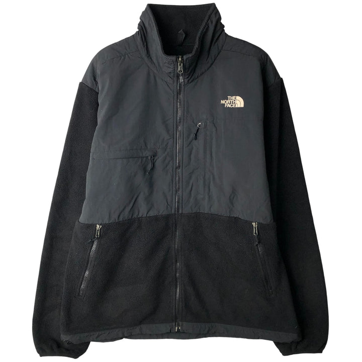 THE NORTH FACE Denali Jacket, Nylon x Fleece Jacket, Men's L size polyester black type Vintage Second Hand