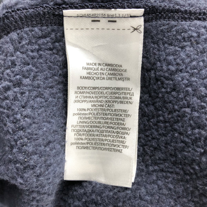 Ralph Lauren POLO RALPH LAUREN fleece jacket, men's size XL polyester navy blue type Vintage Second Hand