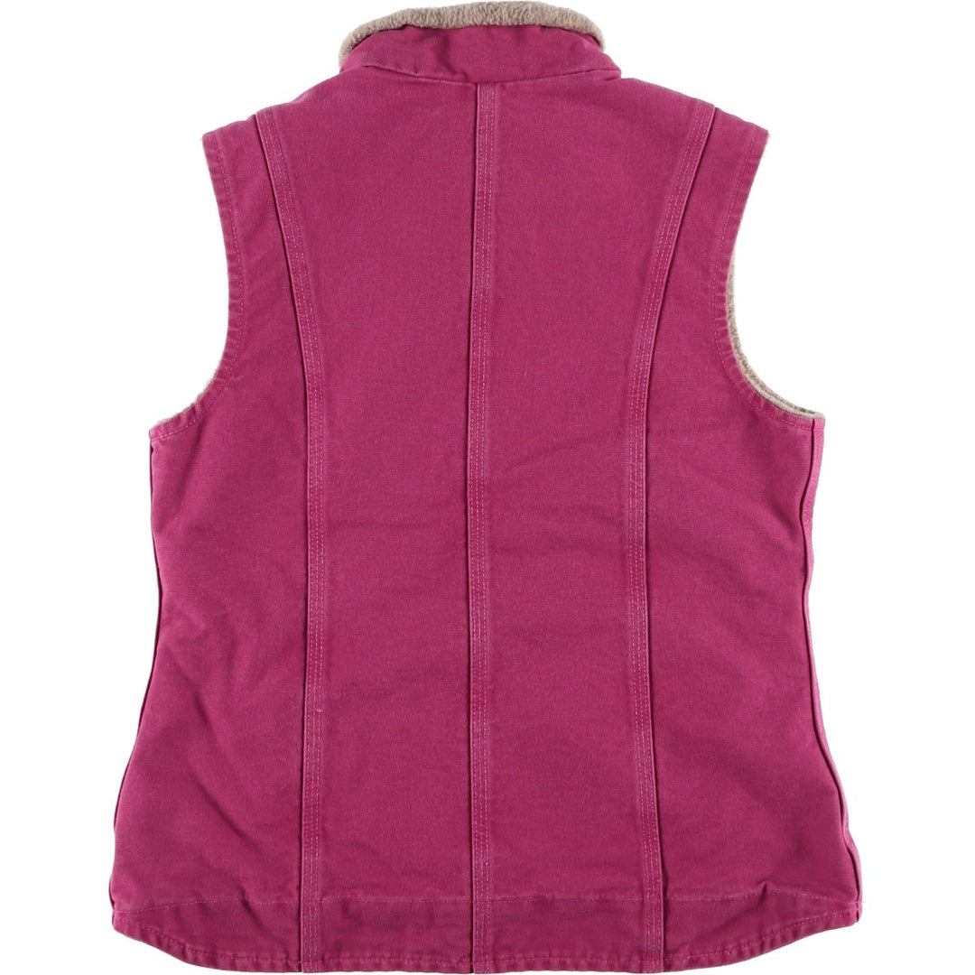 Carhartt FOR WOMEN Duck Vest, Women's Size XS cotton Purple type red-purple Vintage Second Hand
