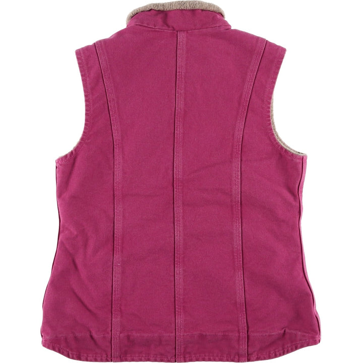 Carhartt FOR WOMEN Duck Vest, Women's Size XS cotton Purple type red-purple Vintage Second Hand