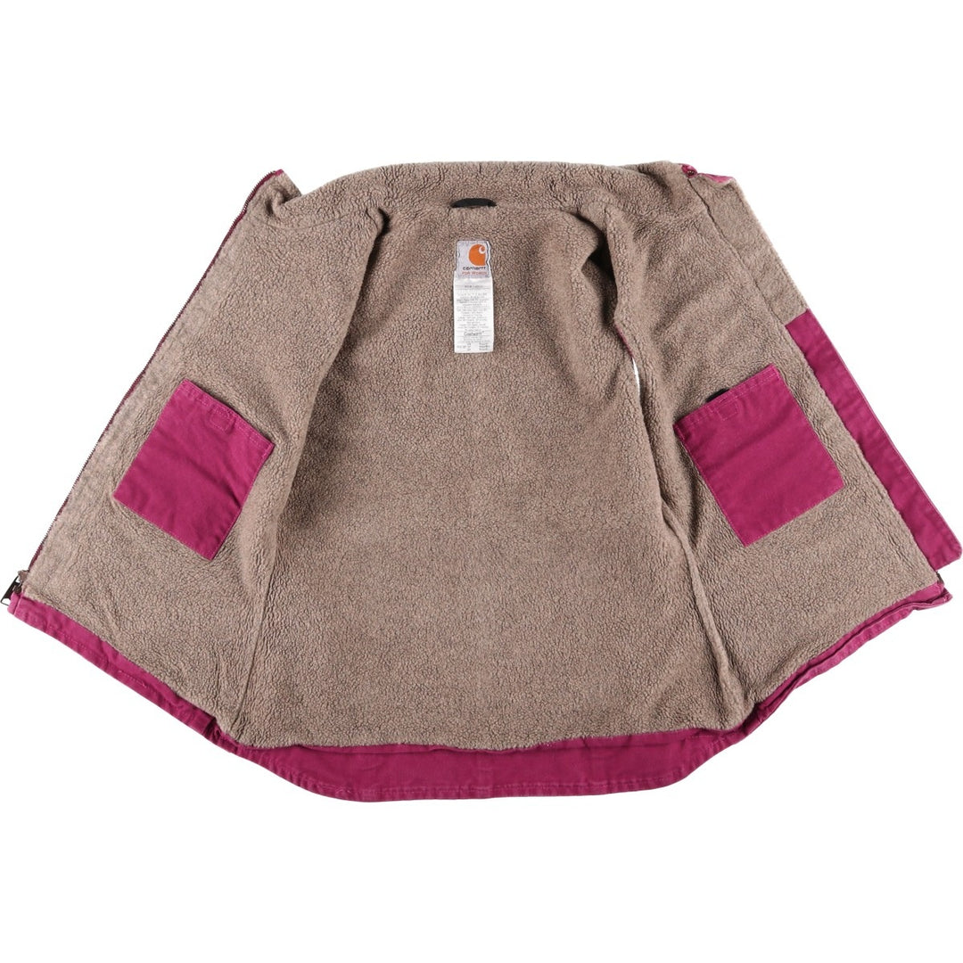 Carhartt FOR WOMEN Duck Vest, Women's Size XS cotton Purple type red-purple Vintage Second Hand