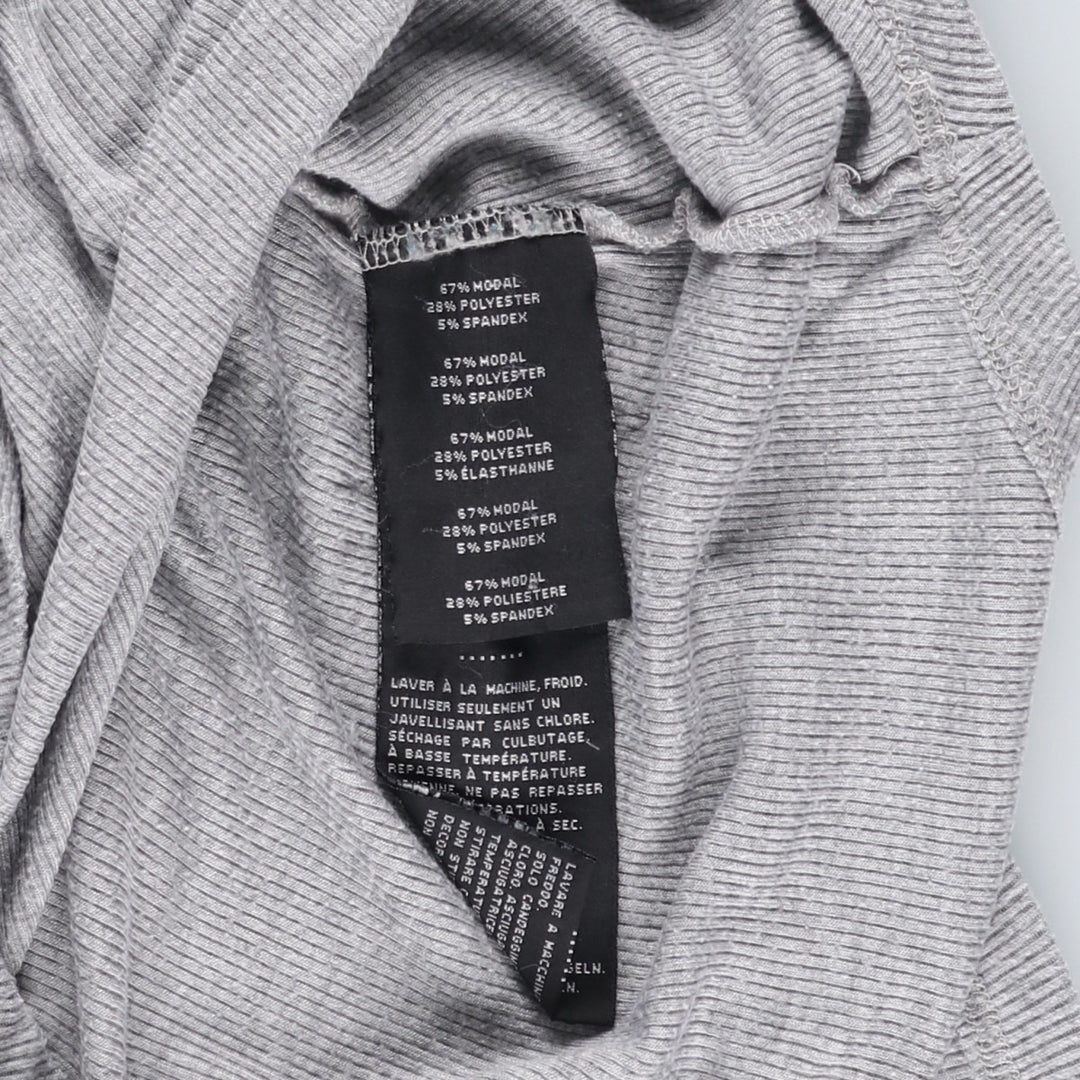 Harley-Davidson Thermal Long T-Shirt, Men's Size Small Modal gray type Vintage Second Hand