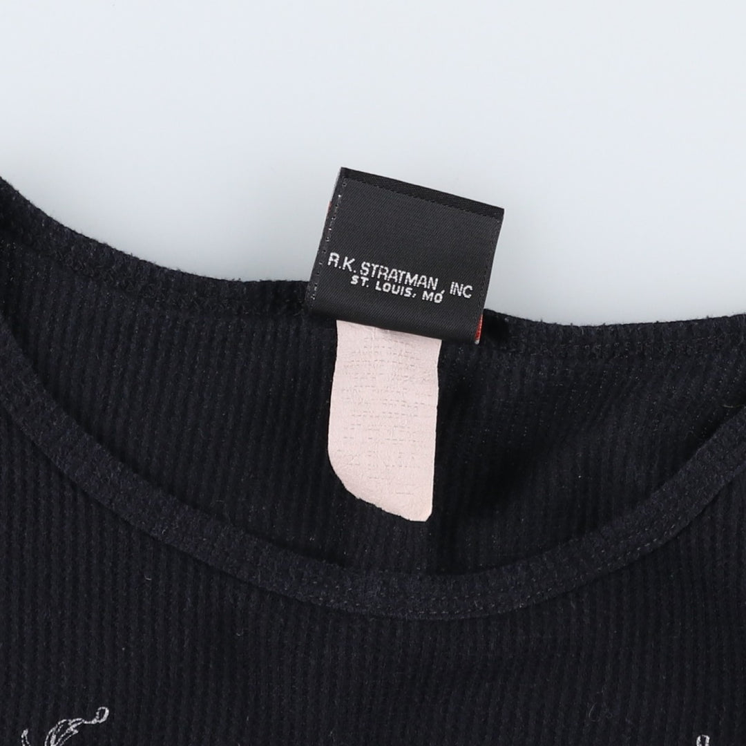 2000'S Harley-Davidson Thermal Long T-Shirt, Men's Size Medium unclear black type Vintage Second Hand