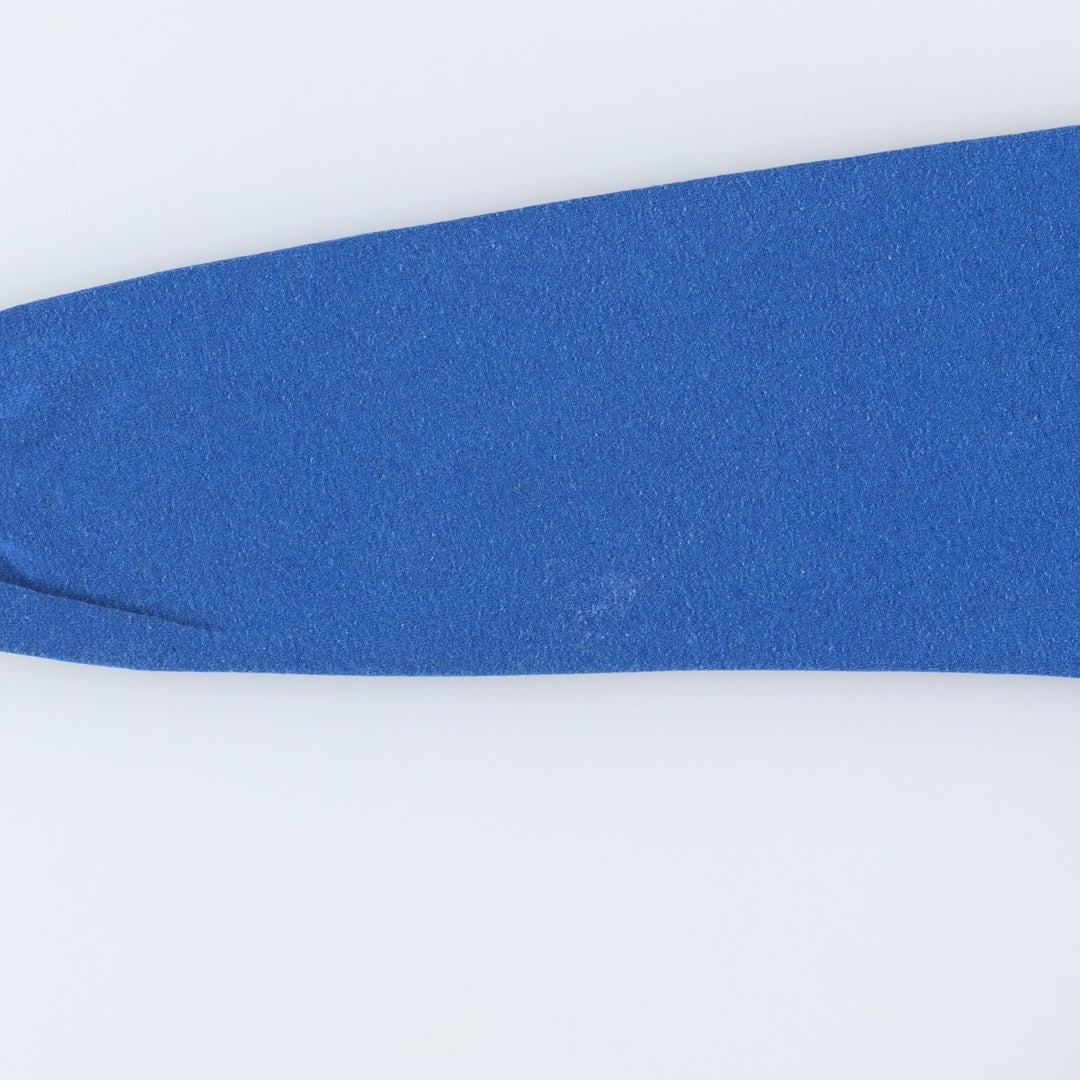 Vintage 1990'S SIGNAL Henley-neck thermal long T-shirt, Made in USA, Women's Size L polyester blue type Vintage Second Hand