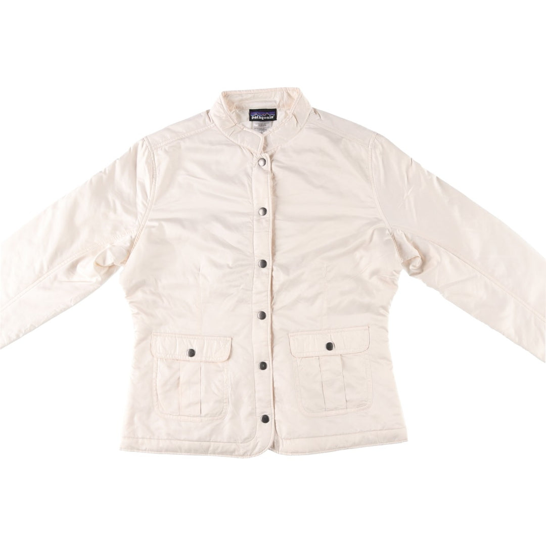 Patagonia 282358P12 Padded Mountain Jacket, Shell Jacket, Puffer Jacket, Women's, Size L polyester ivory Vintage Second Hand