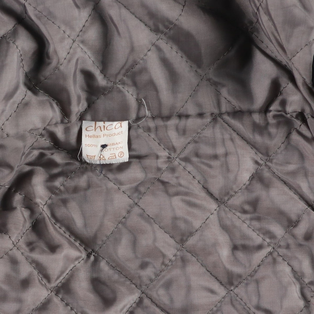 Chica corduroy jacket, women's size M cotton black type Vintage Second Hand