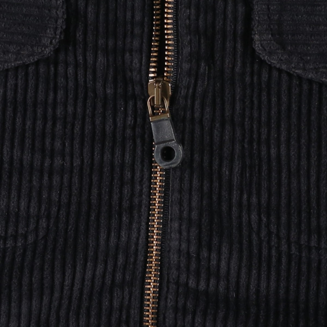 Chica corduroy jacket, women's size M cotton black type Vintage Second Hand