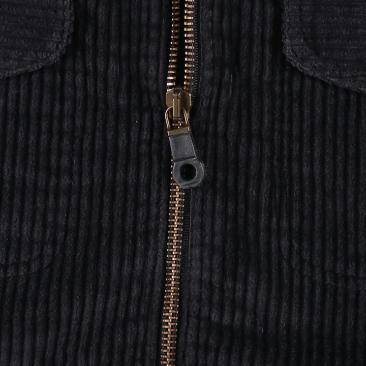 Chica corduroy jacket, women's size M cotton black type Vintage Second Hand