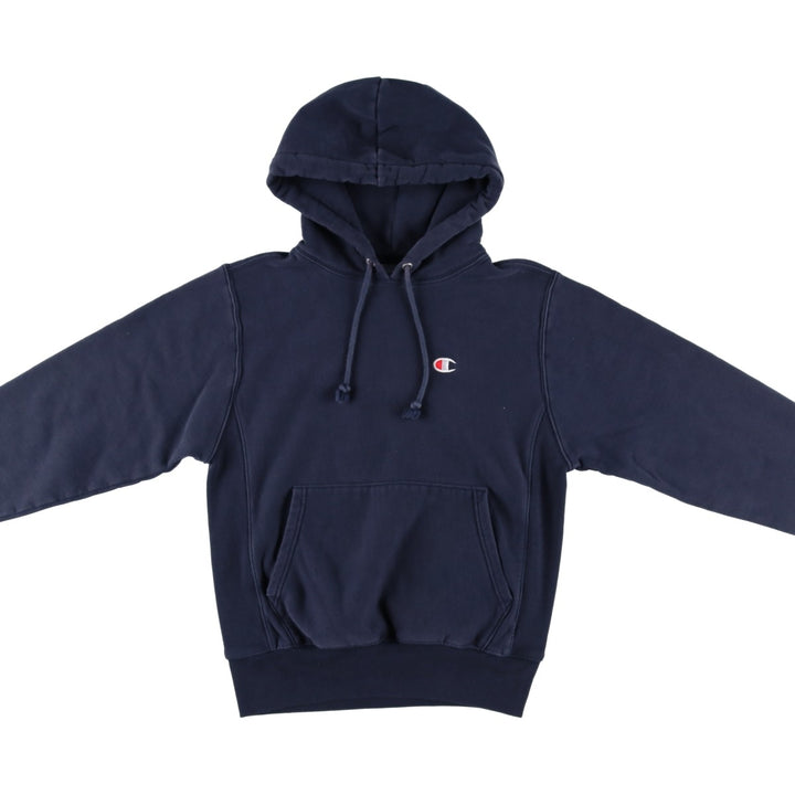 Champion REVERSE WEAVE Reverse Weave Sweat Pullover Hoodie Men's S cotton navy blue type Vintage Second Hand