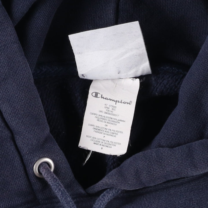 Champion REVERSE WEAVE Reverse Weave Sweat Pullover Hoodie Men's S cotton navy blue type Vintage Second Hand