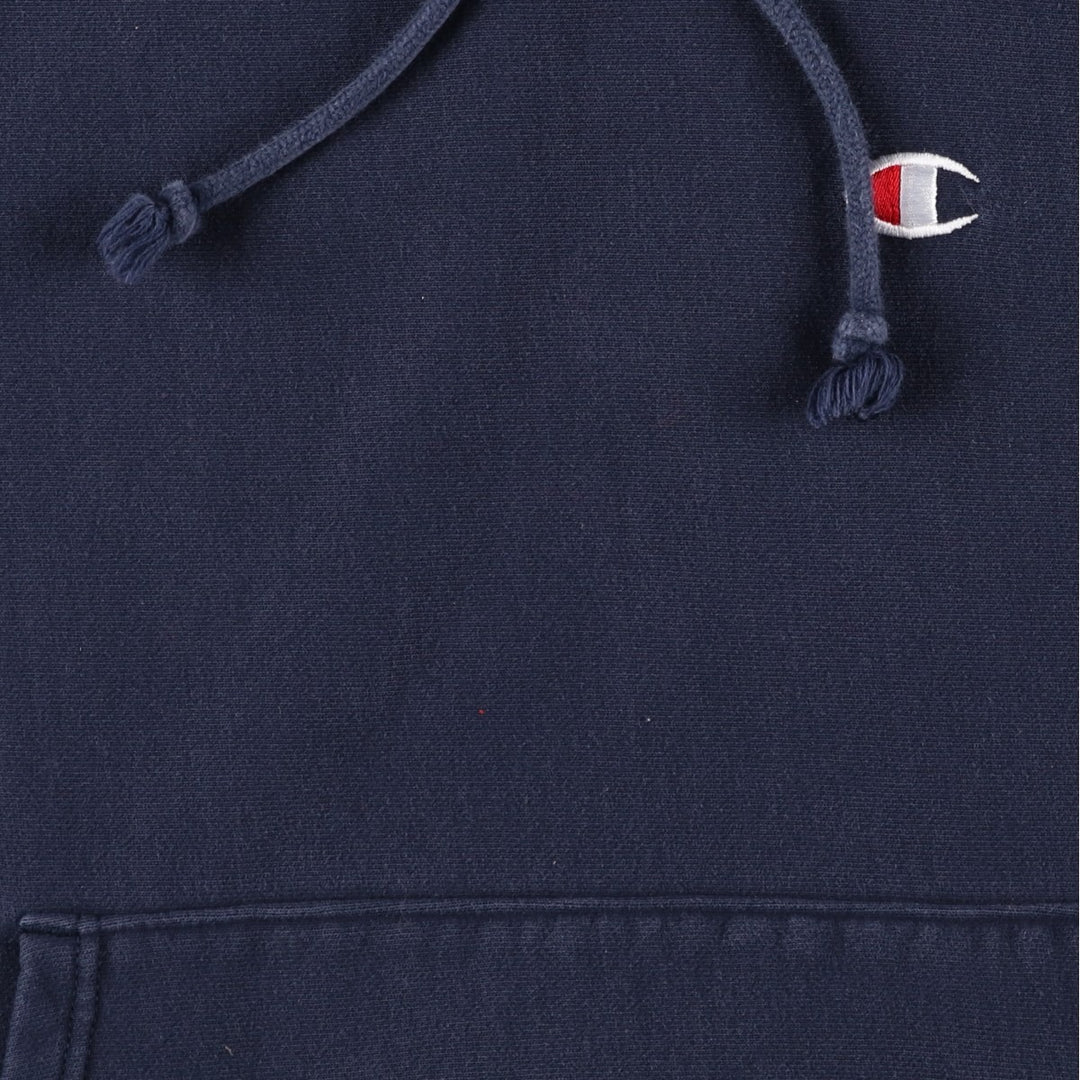 Champion REVERSE WEAVE Reverse Weave Sweat Pullover Hoodie Men's S cotton navy blue type Vintage Second Hand