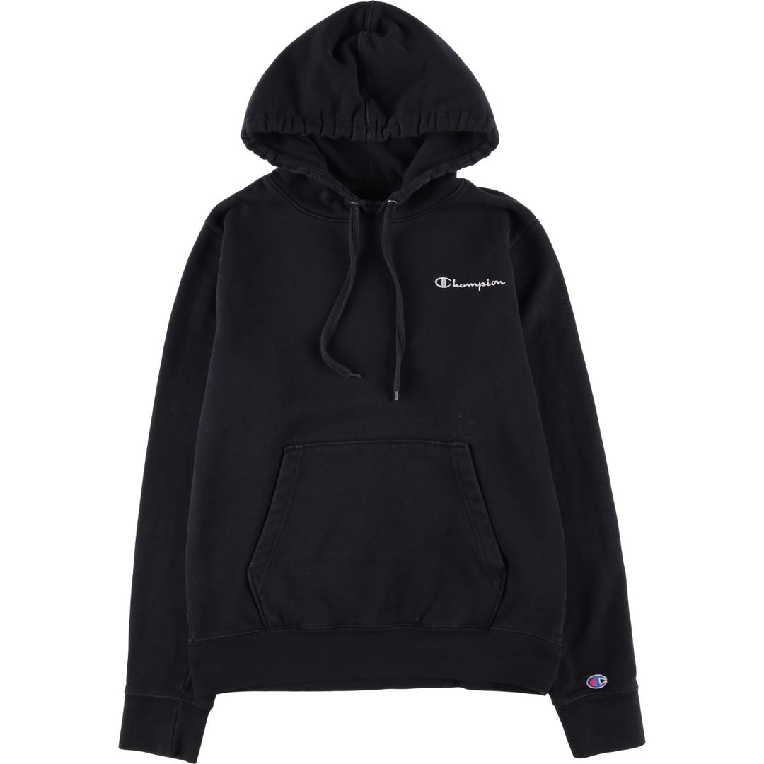 Champion Authentic Athletics Wear Sweatshirt Pullover Hoodie, Women's, Size S cotton black type Vintage Second Hand