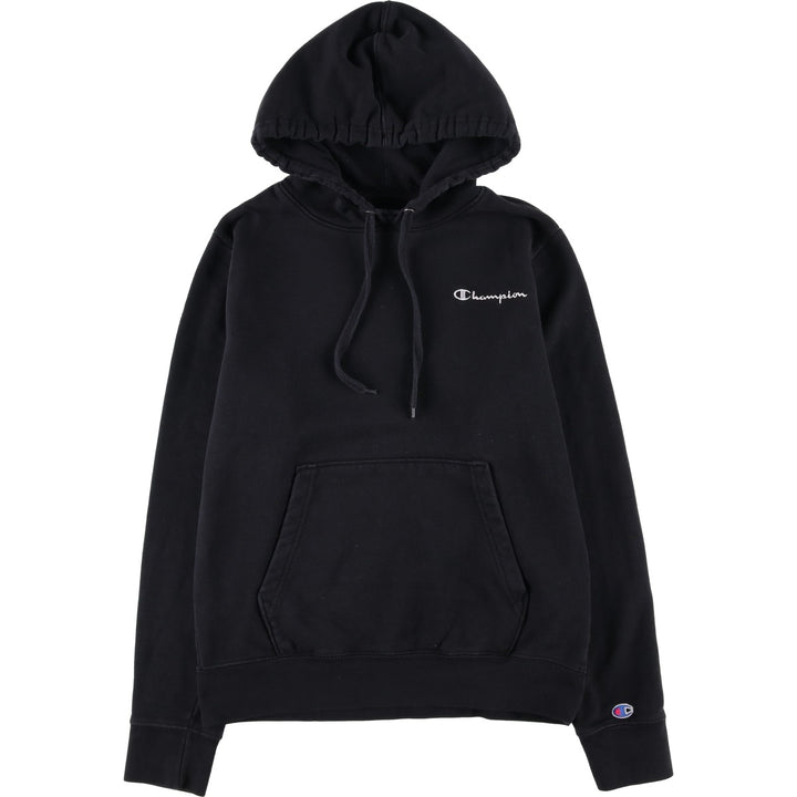 Champion Authentic Athletics Wear Sweatshirt Pullover Hoodie, Women's, Size S cotton black type Vintage Second Hand
