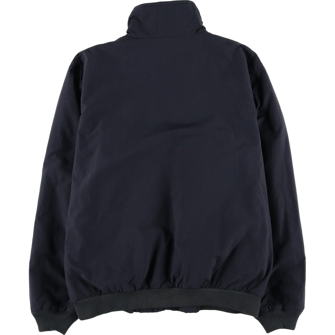 90s-00'S LLBean padded puffer jacket, men's size M Nylon black type Vintage Second Hand