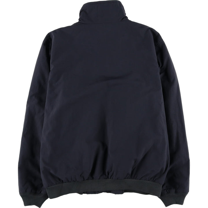 90s-00'S LLBean padded puffer jacket, men's size M Nylon black type Vintage Second Hand