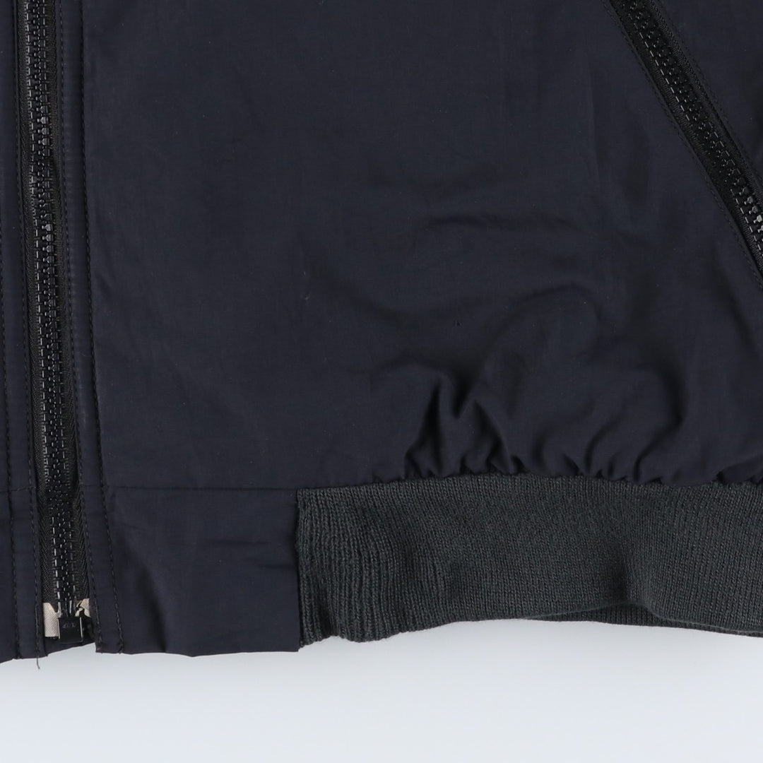 90s-00'S LLBean padded puffer jacket, men's size M Nylon black type Vintage Second Hand