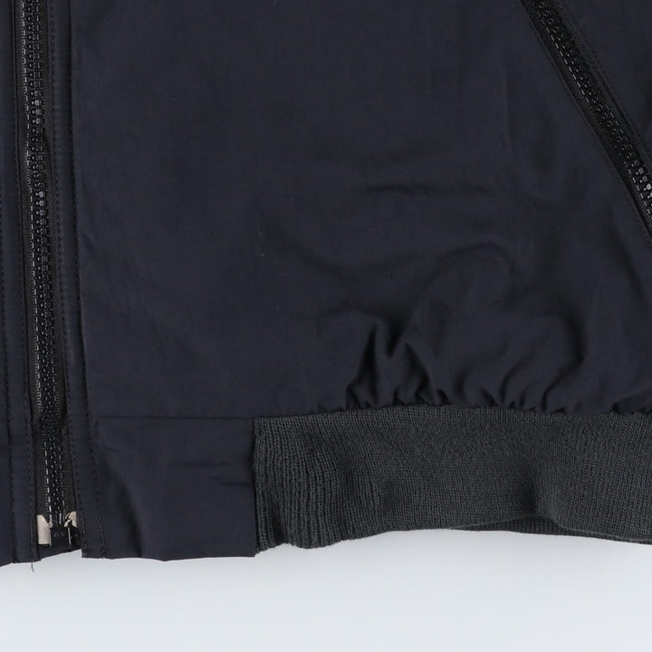 90s-00'S LLBean padded puffer jacket, men's size M Nylon black type Vintage Second Hand