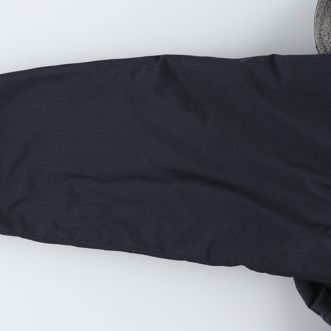 90s-00'S LLBean padded puffer jacket, men's size M Nylon black type Vintage Second Hand