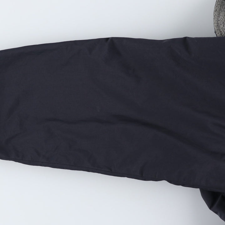 90s-00'S LLBean padded puffer jacket, men's size M Nylon black type Vintage Second Hand