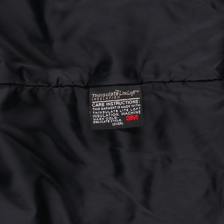 90s-00'S LLBean Padded Mountain Jacket, Shell Jacket, Puffer Jacket, Men's Size M Nylon black type Vintage Second Hand