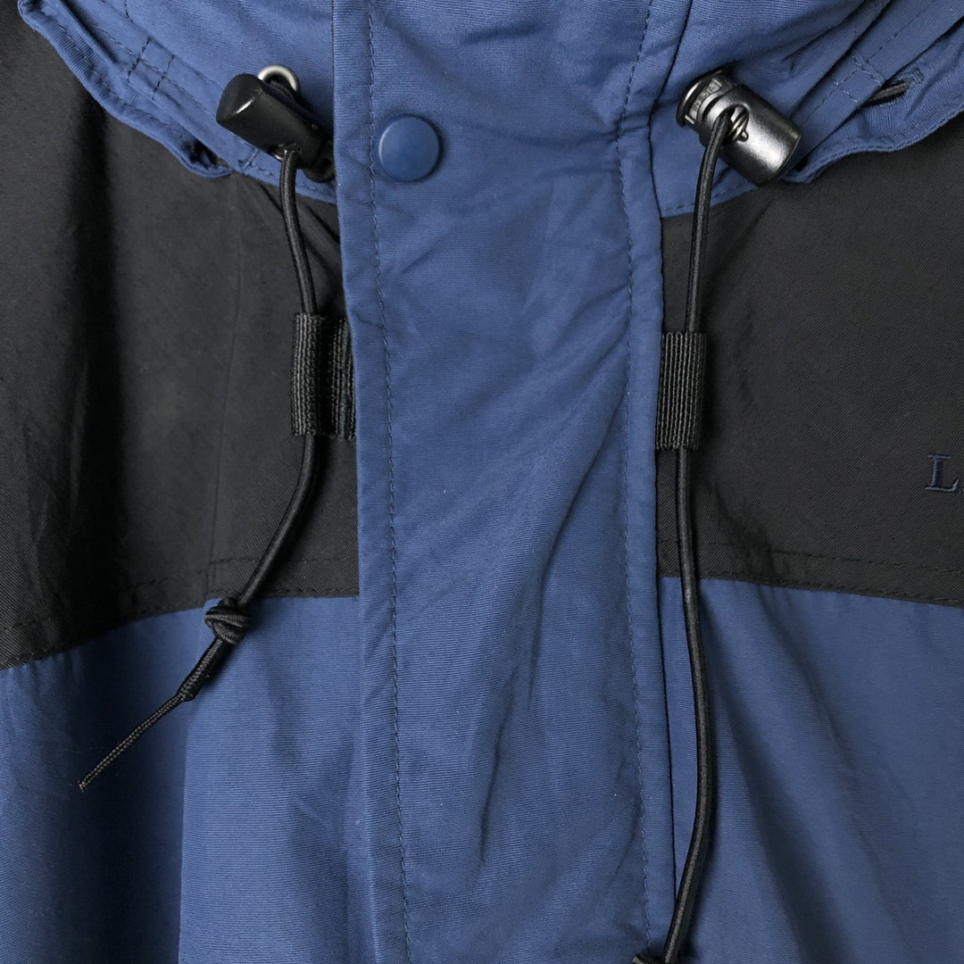 90s-00'S LLBean Padded Mountain Jacket, Shell Jacket, Puffer Jacket, Men's XXL Nylon Navy blue Vintage Second Hand