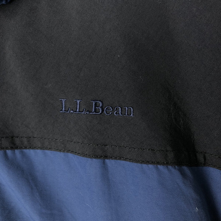 90s-00'S LLBean Padded Mountain Jacket, Shell Jacket, Puffer Jacket, Men's XXL Nylon Navy blue Vintage Second Hand