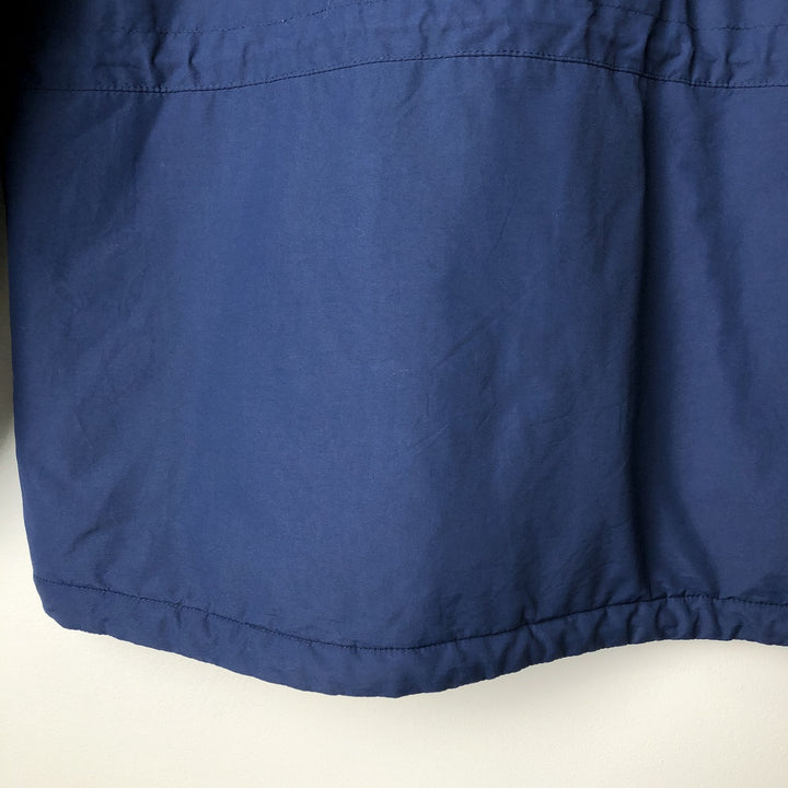 90s-00'S LLBean Padded Mountain Jacket, Shell Jacket, Puffer Jacket, Men's XXL Nylon Navy blue Vintage Second Hand
