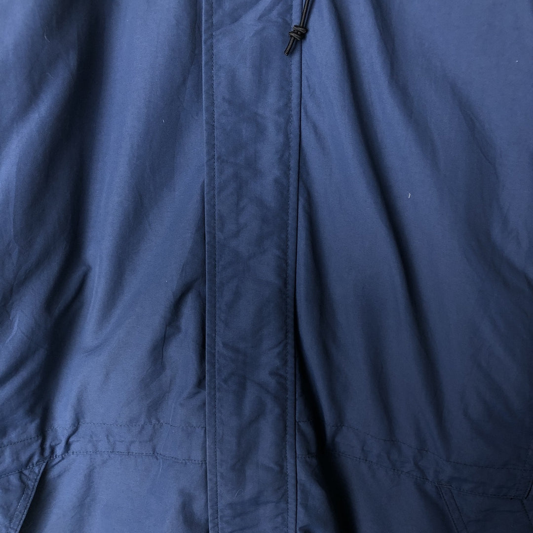90s-00'S LLBean Padded Mountain Jacket, Shell Jacket, Puffer Jacket, Men's XXL Nylon Navy blue Vintage Second Hand