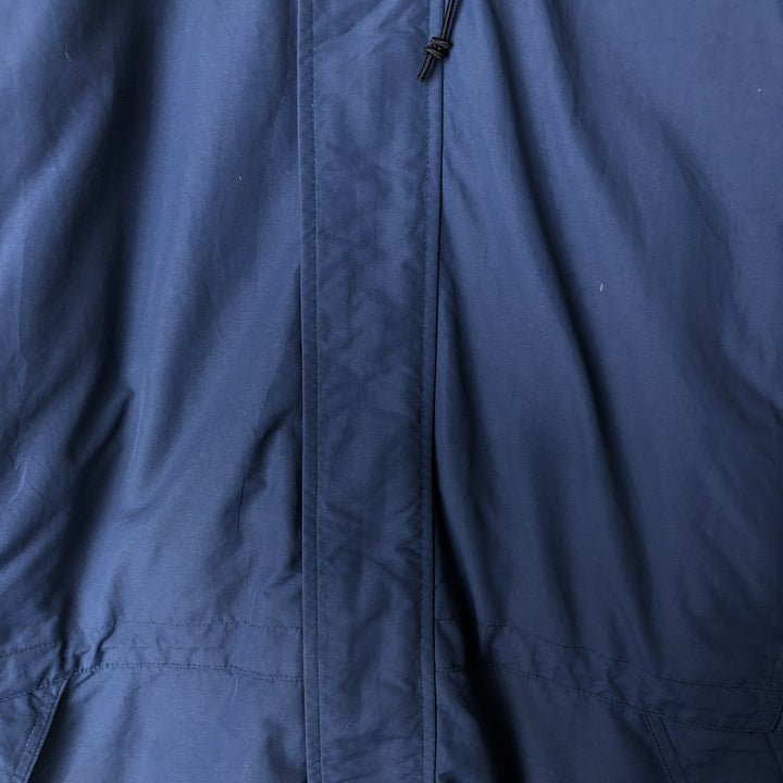 90s-00'S LLBean Padded Mountain Jacket, Shell Jacket, Puffer Jacket, Men's XXL Nylon Navy blue Vintage Second Hand