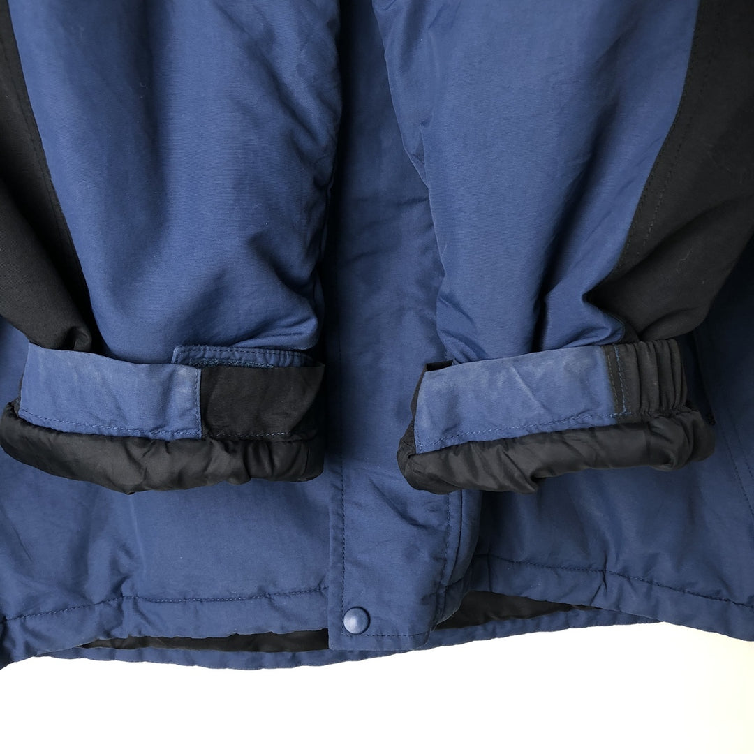 90s-00'S LLBean Padded Mountain Jacket, Shell Jacket, Puffer Jacket, Men's XXL Nylon Navy blue Vintage Second Hand