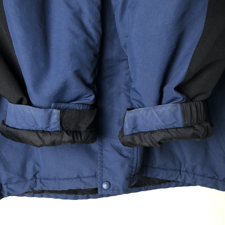 90s-00'S LLBean Padded Mountain Jacket, Shell Jacket, Puffer Jacket, Men's XXL Nylon Navy blue Vintage Second Hand