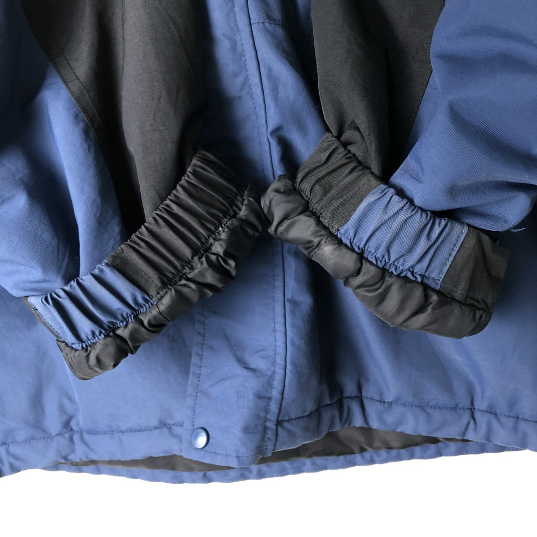 90s-00'S LLBean Padded Mountain Jacket, Shell Jacket, Puffer Jacket, Men's XXL Nylon Navy blue Vintage Second Hand
