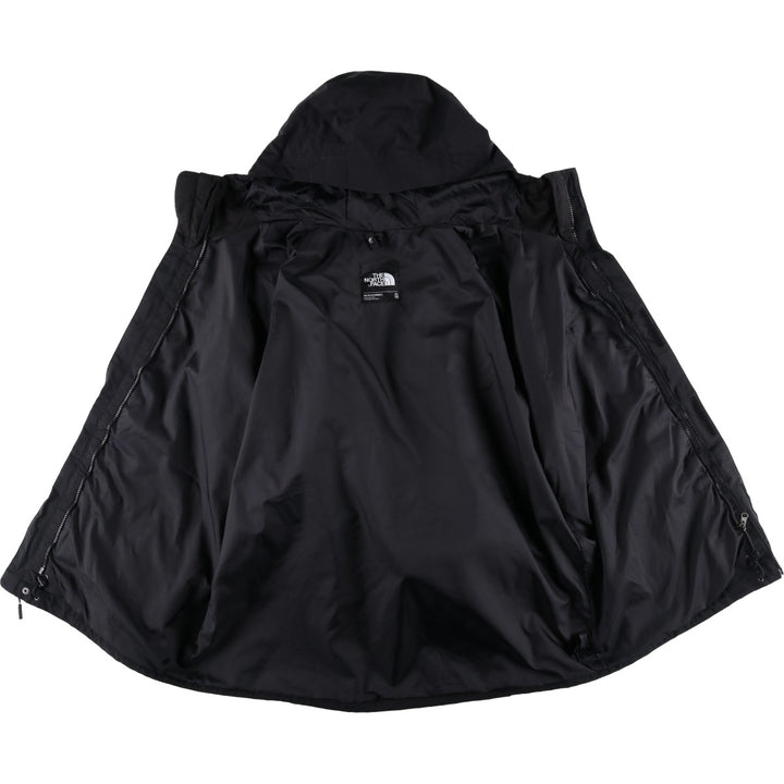 The North Face DRYVENT Mountain Parka Shell Jacket, Men's XL Nylon black type Vintage Second Hand