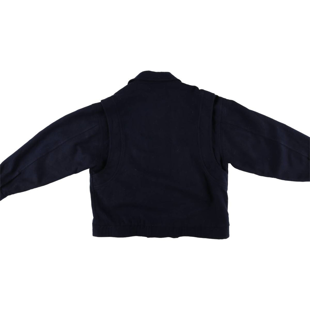 Vintage DI MAGGIO wool jacket, men's size XL wool navy blue type Vintage Second Hand